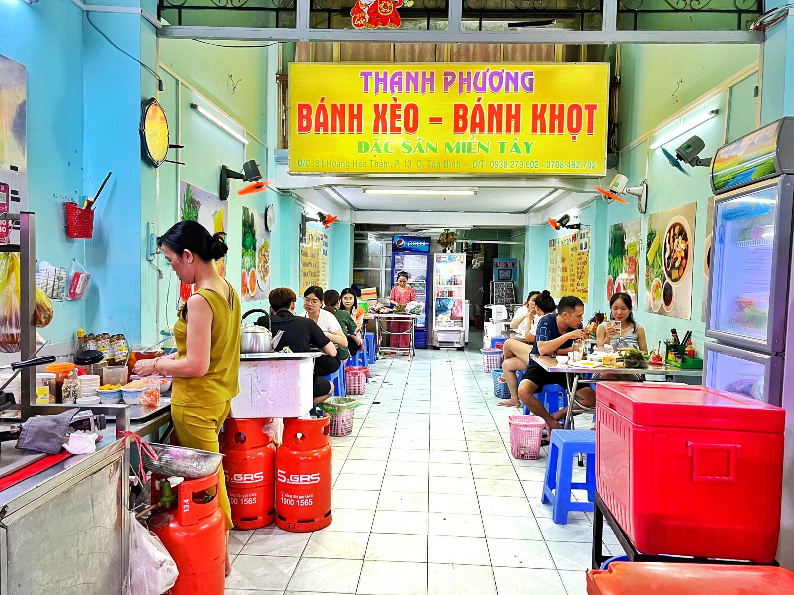 quán bánh khọt ngon rẻ ở Sài Gòn